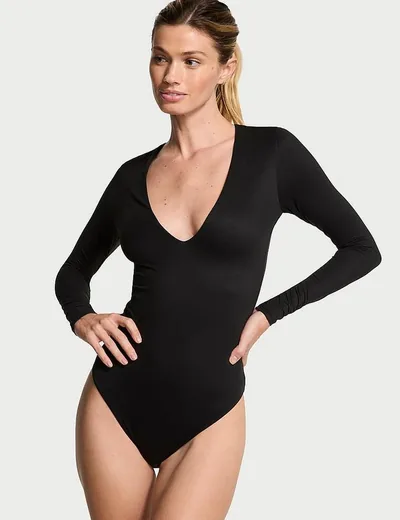 Bodysuit lingerie — lace form-fitting one-piece women