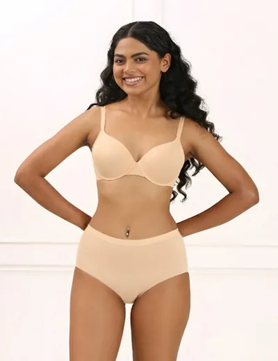 High waist brief panty — retro full coverage women India