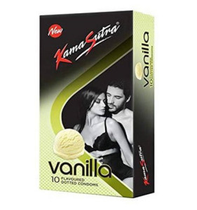 Kamasutra Vanilla Flavored condoms - 10's Pack