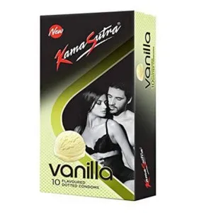 Kamasutra Vanilla Flavored condoms - 10's Pack