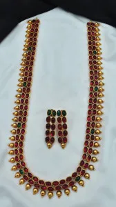 Antique Finish Long Set Premium Quality