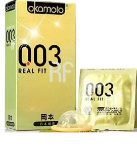 Okamoto-003 (0.03) Real Fit Condoms -10 Pieces Made in Japan