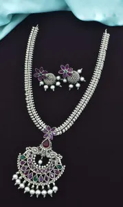 Silver finish Long Set