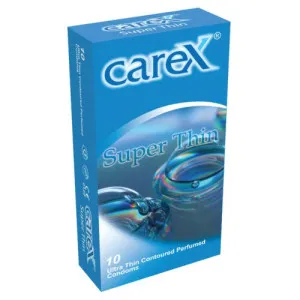 Carex Super Thin Extra Time Condoms - 10s Pack