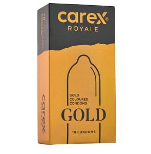Carex Royal Gold Condoms - 10's Pack