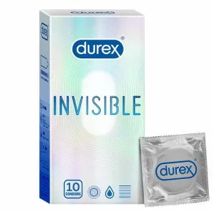 Durex Invisible Super Ultra Thin Condoms for Men – 12s (3sx4)