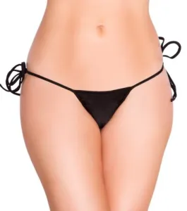 Eat Me with Your Eyes: Sexy Knot Panty - Black - Free Size