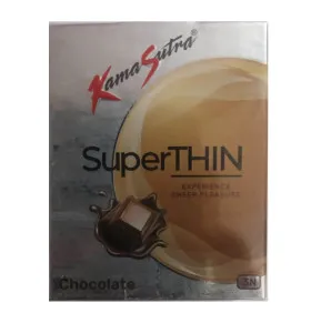 KamaSutra SuperThin Chocolate Flavoured Condoms - 3's Pack