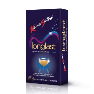 Kamasutra Longlast condoms - 12's Pack