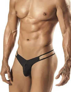 Blow My Whistle: Bum Tickler Thong - Black - XXL/XXXL