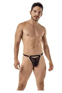 Blow My Whistle: Slipkart Thong - Black - Free Size