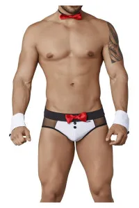 Blow My Whistle: Playboy Tuxedo Costume - Free Size