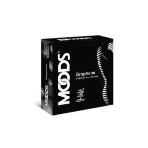 Moods - Graphene Enriched Ultimate Feel condoms - 3s Pack