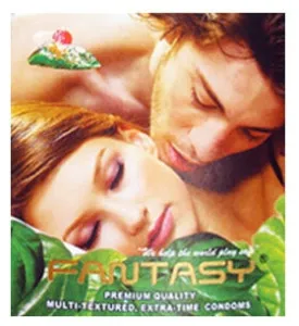 Fantasy Paan Flavoured Delay Condoms - 4's Pack