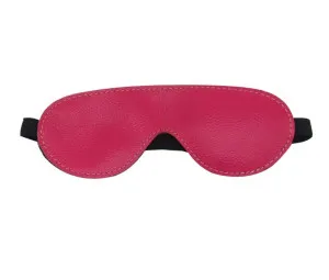Fanny Bomb: Sensory Play Eye Mask - Pink - Pure Leather