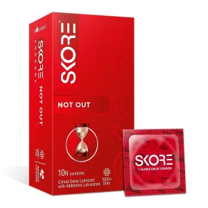 Skore Not out condoms - 10s Pack