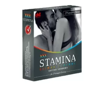 XXX - Stamina - Climax Delay Condoms - 4s Pack