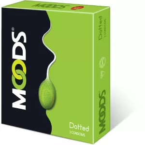 Moods Dotted Condoms - 3s Pack