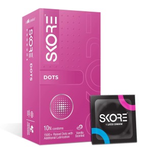 Skore Dots Condoms - 10s Pack