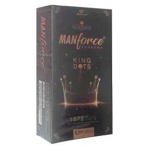 Manforce KING DOTS 1572 dotted condoms - 10s pack