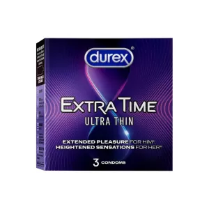 Durex Extra Time Ultra Thin Condom - 3's