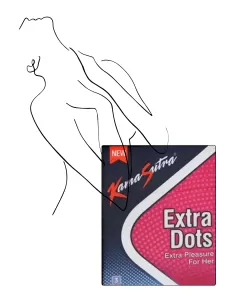 KamaSutra ExtraDots - Extra Pleasure for Her- Condoms - 3's Pack