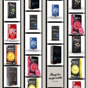 Manforce Condoms - Mega Combo - 10 Varieties