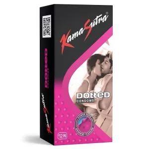 Kamasutra Dotted condoms - 12's Pack