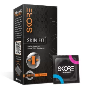 Skore Skin Fit Ultra-Thin Condoms - 1 Pack (10 pieces)