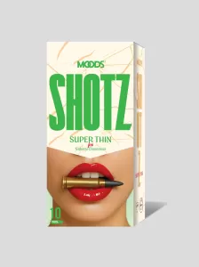 Moods Shotz Super Thin Condoms for Natural closeness - 10s