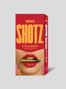 Moods Shortz Strawberry Superthin condom - 10s