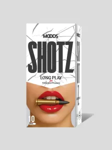 Moods Shotz Long Play condoms for Extended Pleasure - 10s