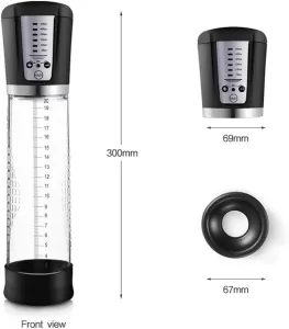 Delux 10K Penis Enlargement Rechargeable Pump